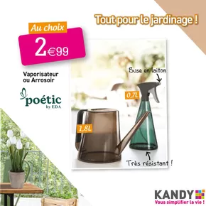 Promos de Meubles et Décoration à Étaples | TOUT POUR LE JARDINAGE ! sur KANDY | 10/03/2025 - 31/03/2025