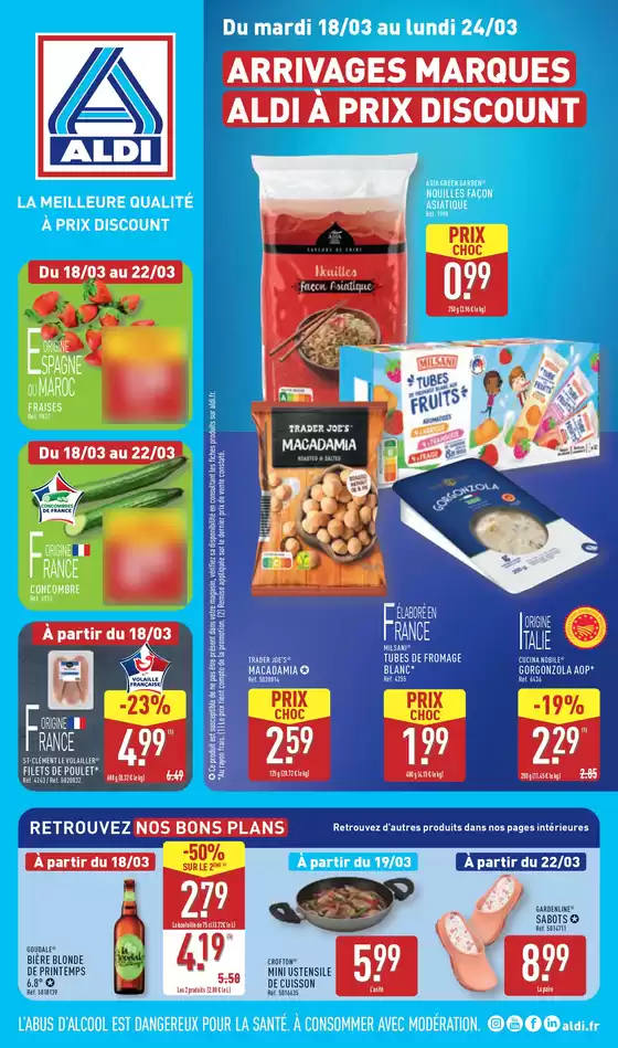 Catalogue Aldi à Anet | Arrivages marques Aldi à prix discount | 18/03/2025 - 24/03/2025