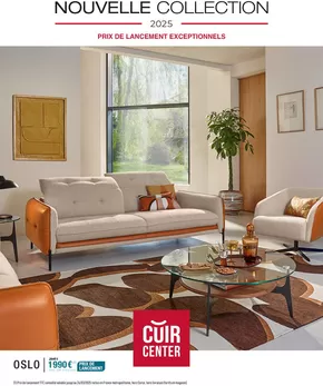 Promos de Meubles et Décoration à Fleury-Mérogis | PRIX DE LANCEMENT EXCEPTIONNELS sur Cuir Center | 10/03/2025 - 24/03/2025