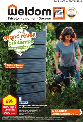 Catalogue Weldom à La Chapelle-d'Armentières | Le grand réveil de printemps | 12/03/2025 - 01/04/2025