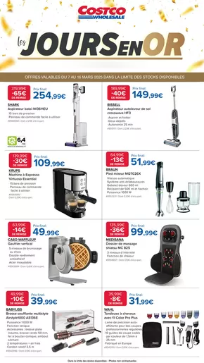 Promos de Discount Alimentaire à Villabé | LES JOURS EN OR sur Costco | 11/03/2025 - 16/03/2025