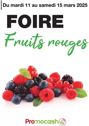 Promos de Supermarchés à Hérouville-Saint-Clair | Fruits rouges sur Promocash | 11/03/2025 - 15/03/2025