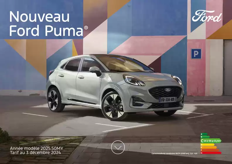 Catalogue Ford à Saint-Laurent-du-Var | Ford Nouveau Puma | 12/03/2025 - 12/03/2026