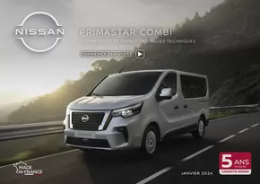 Promos de Auto et Moto à Magenta | Nissan Primastar Combi sur Nissan | 12/03/2025 - 12/03/2026