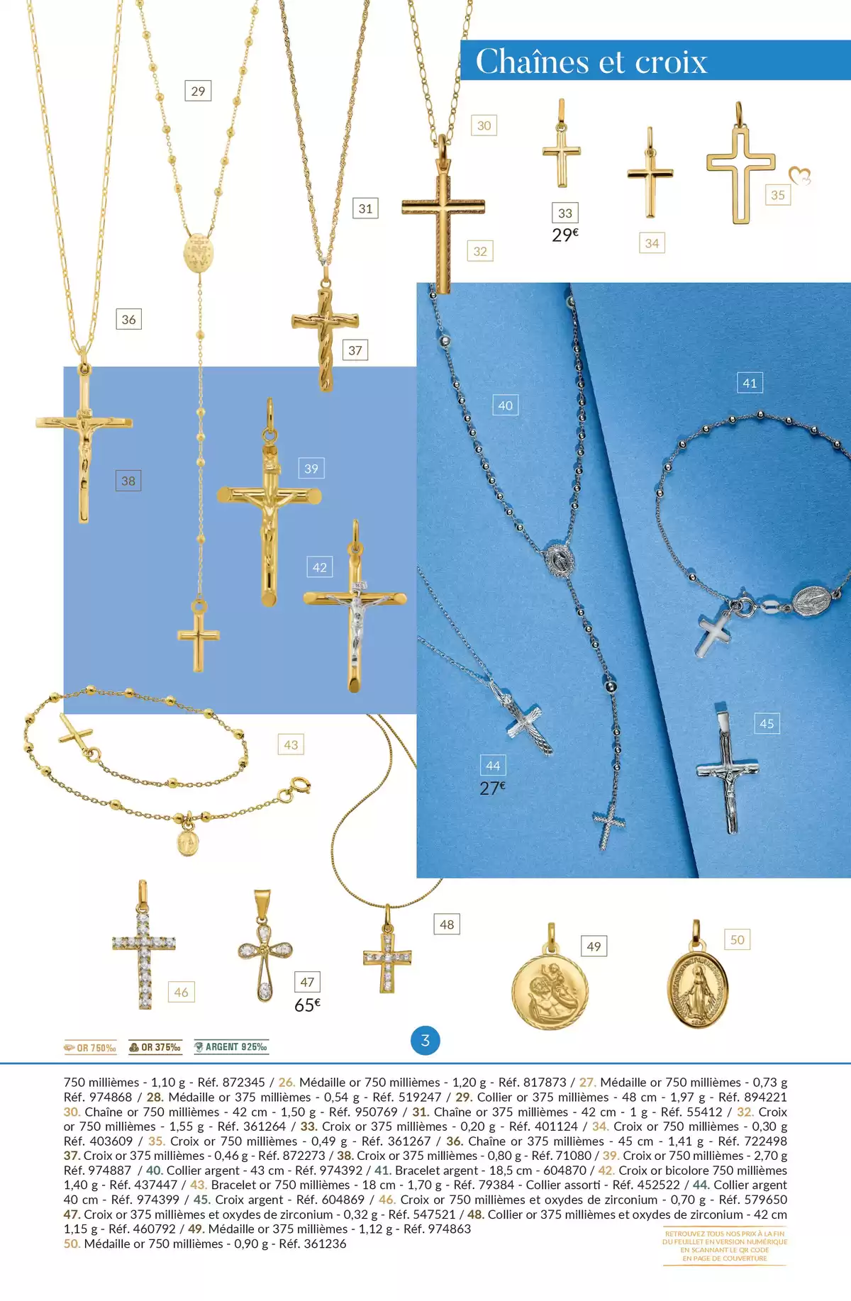 Catalogue La Vie en Or : Baptême - Communion, page 00003