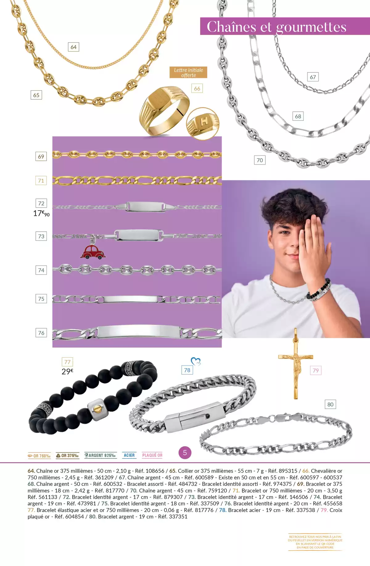Catalogue La Vie en Or : Baptême - Communion, page 00005