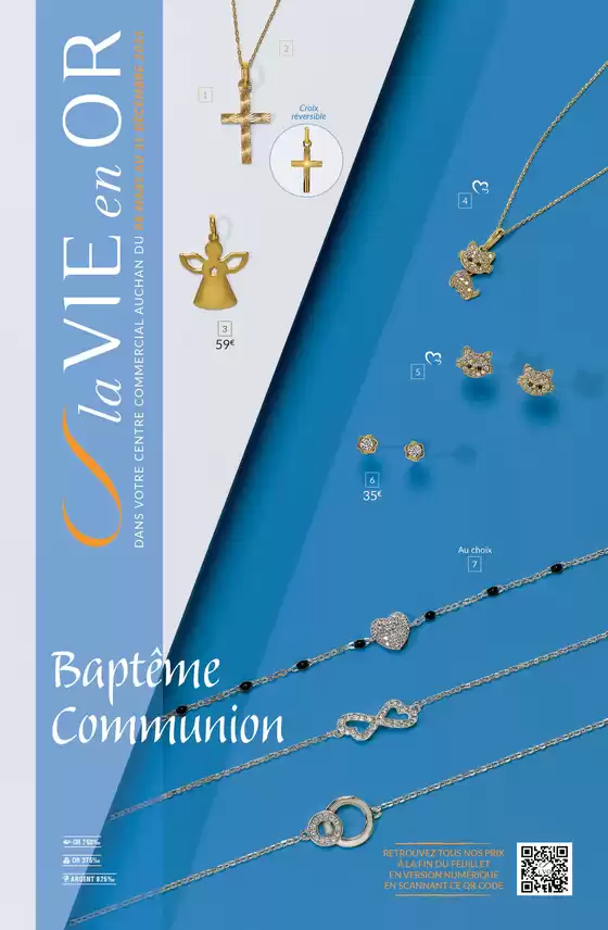 La Vie en Or : Baptême - Communion