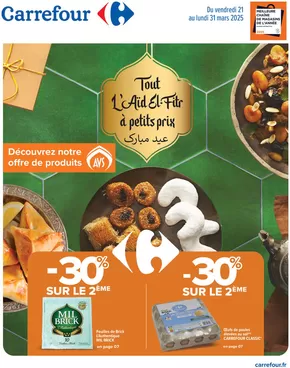 Promos de Supermarchés à Castres (Tarn) | TOUT L'AÏD EL FITR À PETITS PRIX sur Carrefour Contact | 21/03/2025 - 31/03/2025