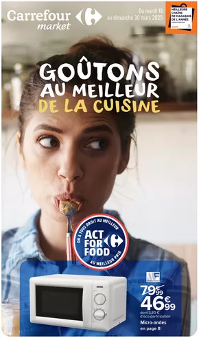 Promos de Supermarchés à Villefranche-sur-Saône | C'EST MOI LE CHEF sur Carrefour Drive | 18/03/2025 - 30/03/2025