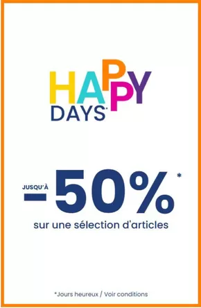 Promos de Enfants et Jeux à Valenciennes | HAPPY DAYS sur Okaïdi | 14/03/2025 - 23/03/2025