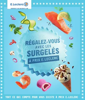 Promos de Supermarchés à Saint-Herblain | SURGELES - DIGITALE - MIXTE sur E.Leclerc | 18/03/2025 - 29/03/2025
