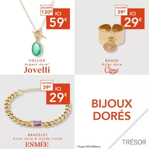 Promos de Bijouteries à Épernay | Nouvelle Offres sur Trésor Bijoux | 19/03/2025 - 25/03/2025