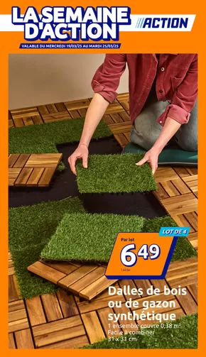 Promos de Meubles et Décoration à Dijon | La semaine d'Action sur Action | 19/03/2025 - 25/03/2025