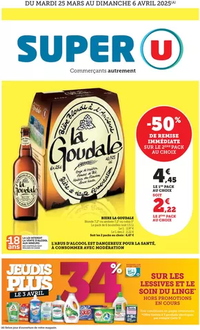 Catalogue Super U à Saint-Herblain | Catalogue Super U | 25/03/2025 - 06/04/2025