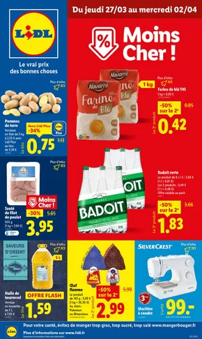 Catalogue Lidl à Cesson-Sévigné | Faites vos courses sans vous ruiner en profitant de nombreuses promotions chez Lidl ! | 27/03/2025 - 02/04/2025