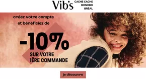 Promos de Mode à Cannes | Créez votre compte et bénéficiez de -10% sur votre 1ère commande sur Vib's | 19/03/2025 - 31/03/2025