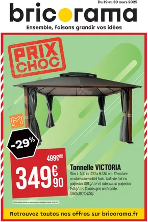 Catalogue Bricorama à Cergy | Prix choc | 19/03/2025 - 30/03/2025