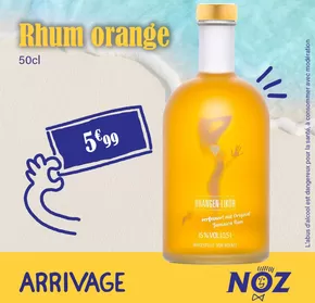 Promos de Bazar et Déstockage à Marmande | Rhum orange sur Noz | 21/03/2025 - 27/03/2025