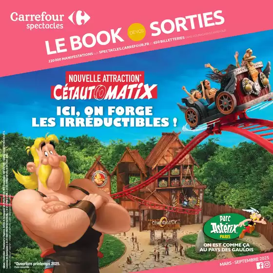 CARREFOUR SPECTACLES - LE BOOK DE VOS SORTIES