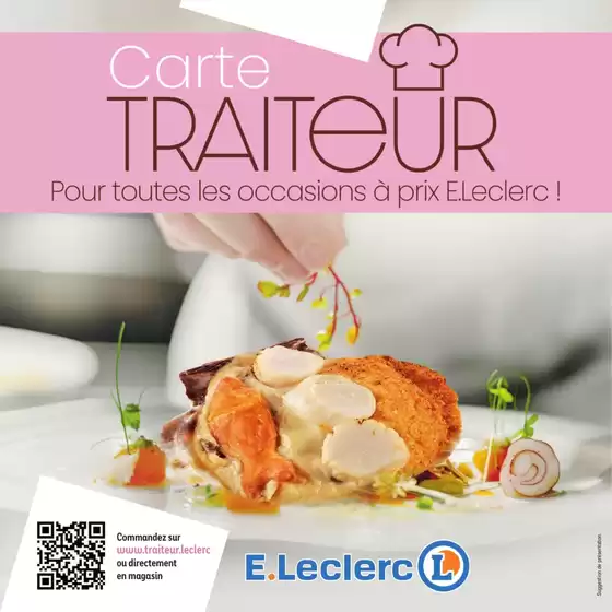 CARTE TRAITEUR PERMANENTE - MIXTE