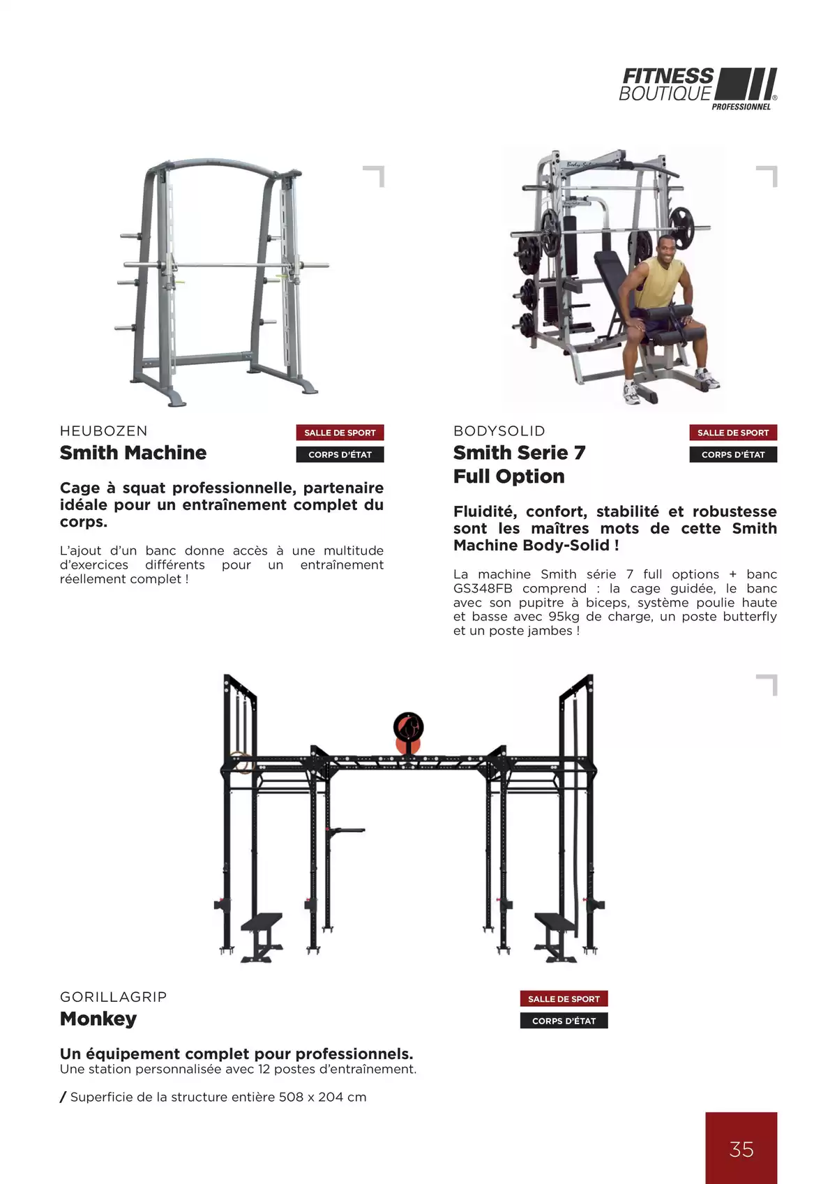 Catalogue GAMME PROFESSIONNELLE 2025-2026, page 00035