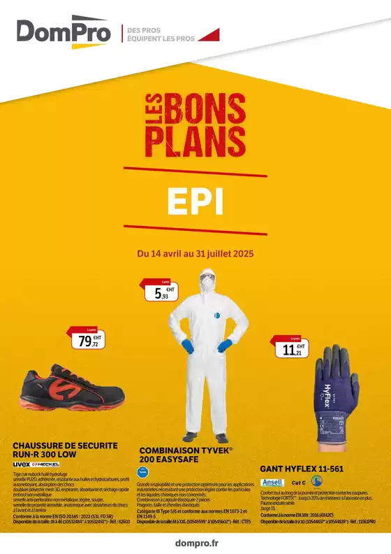 Bons plans EPI