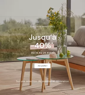 Promos de Meubles et Décoration à Lezennes | Jusqu'au 29 avril, profitez de remises jusqu'à -40% sur une sélection d'articles de décoration sur Alinéa | 17/04/2025 - 29/04/2025