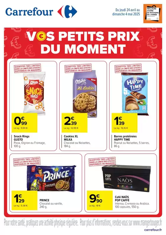 Catalogue Cora à Ermont | Vos petits prix du moment | 24/04/2025 - 04/05/2025