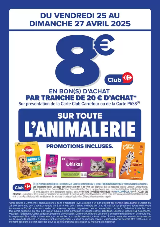 Catalogue Carrefour Contact | Catalogue Carrefour Contact | 25/04/2025 - 27/04/2025