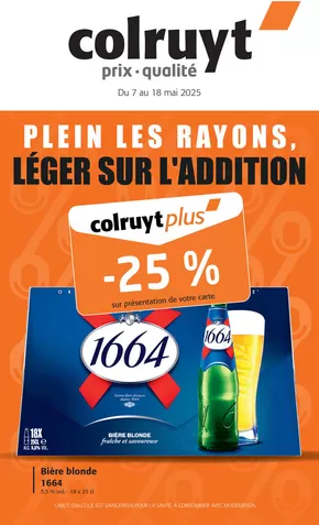 Catalogue Colruyt à Chalon-sur-Saône | Plein les rayons, léger sur l’addition | 07/05/2025 - 18/05/2025