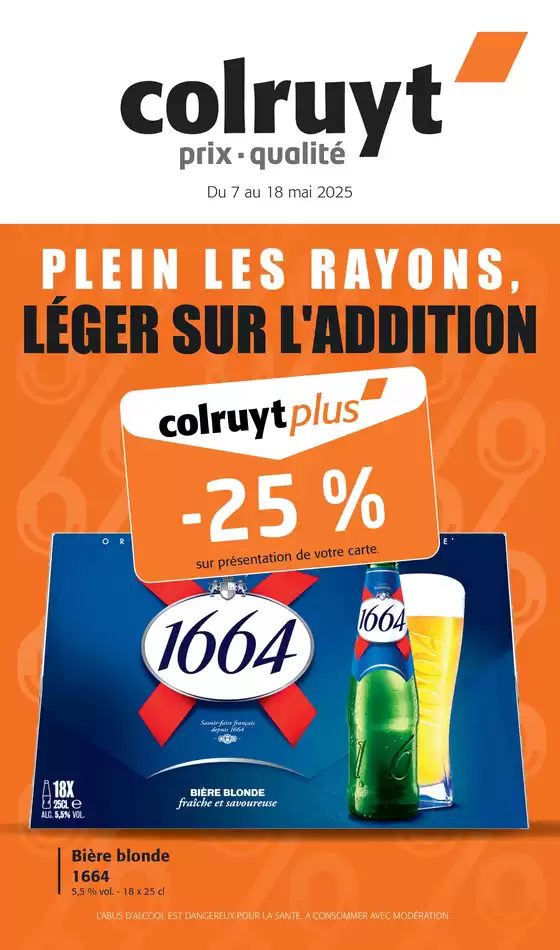 Catalogue Colruyt | Plein les rayons, léger sur l’addition | 07/05/2025 - 18/05/2025