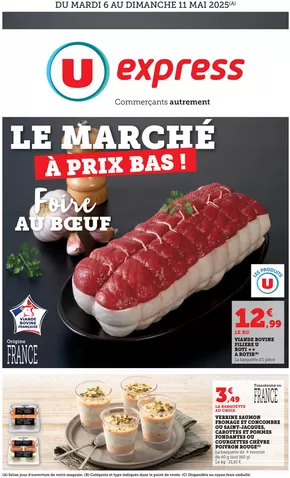 Promos de Supermarchés à Plomeur | Le marché à prix bas! sur U Express | 06/05/2025 - 11/05/2025