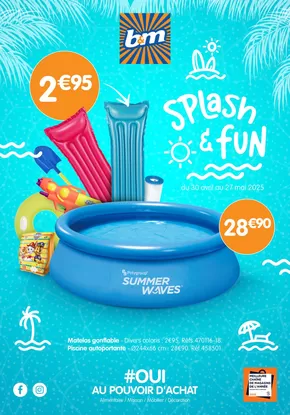 Promos de Bazar et Déstockage à Thonon-les-Bains | Outdoor sur B&M | 30/04/2025 - 27/05/2025
