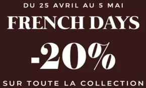 Promos de Mode à Le Vésinet | French days sur Finsbury | 30/04/2025 - 05/05/2025
