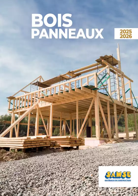 BOIS PANNEAUX 2025 2026