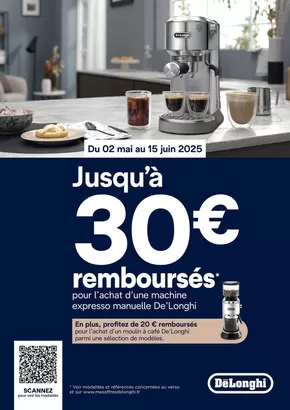 Catalogue Group Digital à Versailles | DELONGHI EXPRESSO MANUEL | 02/05/2025 - 15/06/2025