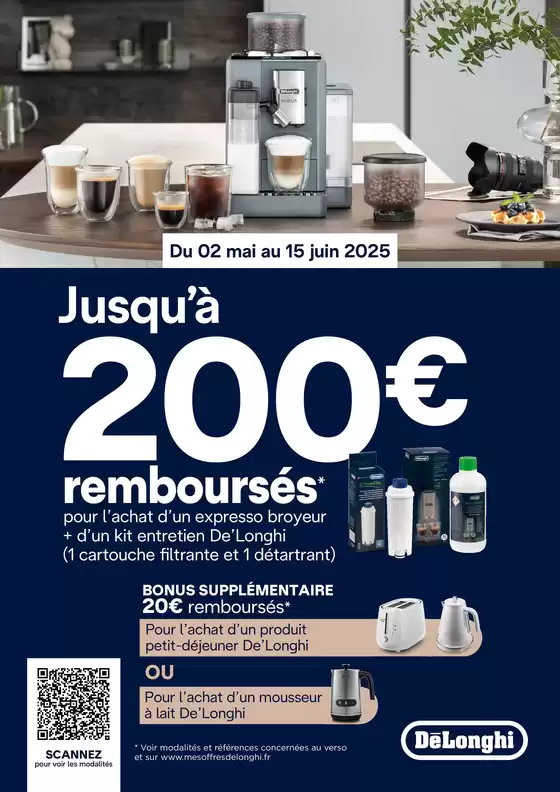 Catalogue Group Digital à Versailles | DELONGHI EXPRESSO BROYEURS | 02/05/2025 - 15/06/2025