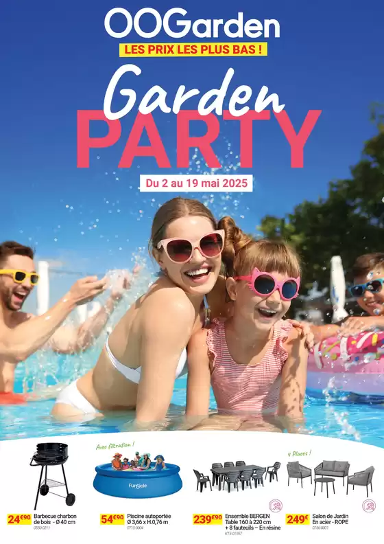 Catalogue Oogarden à Villeneuve-d'Ascq | Prospectus - Garden Party - 2025 | 02/05/2025 - 19/05/2025