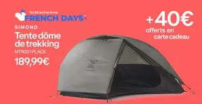 Promos de Sport à Gauchy | French days sur Decathlon | 02/05/2025 - 06/05/2025