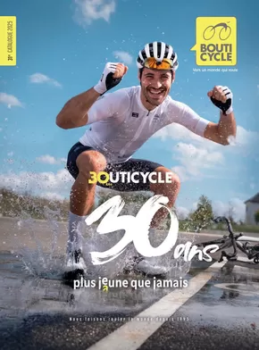 Promos de Sport à Chaponost | 30 ans et plus jeu(a)ne que jamais sur Bouticycle | 02/05/2025 - 31/12/2025