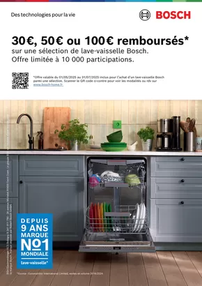 Catalogue Copra à Yssingeaux | Bosch vous rembourse 30€, 50€ ou 100€ | 02/05/2025 - 31/07/2025