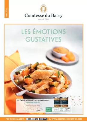 Promos de Restaurants à Drancy | Catalogue Mai 2025 sur Comtesse du Barry | 02/05/2025 - 31/05/2025