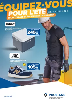 Promos de Services à Limas | Équipez-vous pour l'été sur Prolians | 01/05/2025 - 31/08/2025