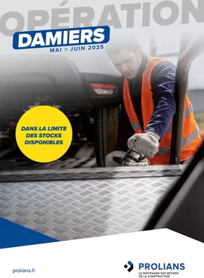 Promos de Services à Limas | Opération damiers sur Prolians | 01/05/2025 - 30/06/2025