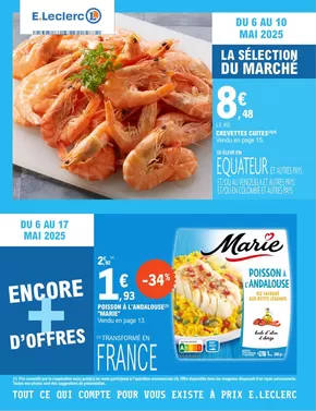 Promos de Supermarchés à Amnéville | TRAFIC POUVOIR ACHAT 6 - MIXTE sur E.Leclerc | 06/05/2025 - 17/05/2025