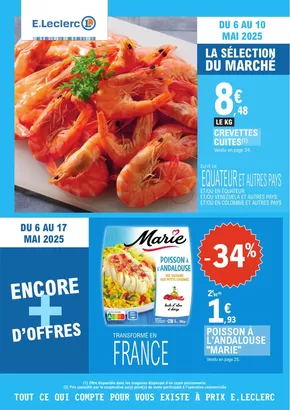 Promos de Supermarchés à Potigny | TRAFIC POUVOIR ACHAT 6 - MIXTE sur E.Leclerc | 06/05/2025 - 17/05/2025
