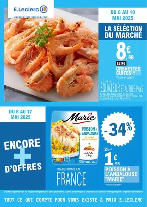 Promos de Supermarchés à Pluduno | TRAFIC POUVOIR ACHAT 6 - MIXTE sur E.Leclerc | 06/05/2025 - 17/05/2025