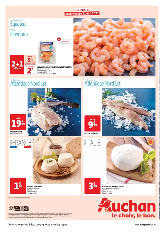 Catalogue Auchan Hypermarché | Les bons plans du week-end dans votre hyper ! | 08/05/2025 - 11/05/2025