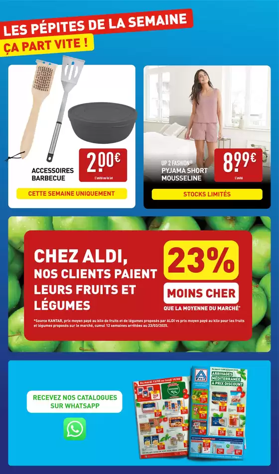 Catalogue Aldi à Trans-en-Provence | ARRIVAGES MÉDITERRANÉE À PRIX DISCOUNT | 13/05/2025 - 19/05/2025