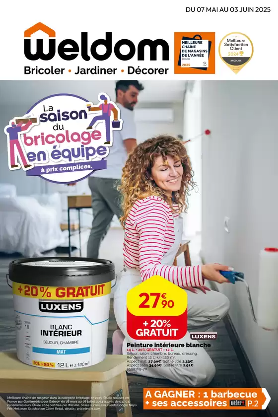 Catalogue Weldom à Le Cannet-des-Maures | La saison du bricolage en équipe | 07/05/2025 - 03/06/2025